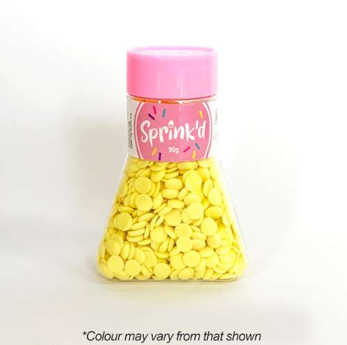 Sprink'd Sprinkles - Sequins Yellow - Click Image to Close